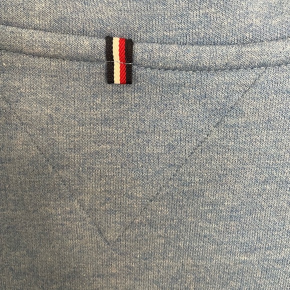 Tommy Hilfiger Blue men’s 1/4 zip sweater - Picture 3 of 9